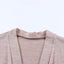 Pink Tunic Back Open Front Cardigan with Pockets