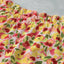 Yellow Floral Print Flutter Sleeve V Neck Tank Top