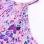 Multicolor Tropical Floral Print Racerback Tank Top