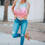 Multicolor Ombre Tank Top