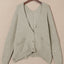 Rose Buttons Front Pocketed Sweater Cardigan