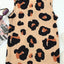 Leopard Button Neck Chest Pocket Tank Top