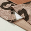 Leopard Colorblock Patchwork V-Neck Loose Sleeve Knit Top