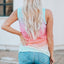 Multicolor Ombre Tank Top