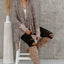 Leopard Open Front Cardigan