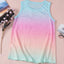 Multicolor Ombre Tank Top