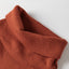 Clay Red Color Block Turtle Neck Drop Shoulder Knit Sweater