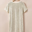 Light Pink Plus Size Sequin Short Sleeve T-shirt Dress