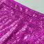 Violet Sequined High Waist Plus Size Midi Skirt