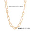 Irregular Shape Pattern Necklace