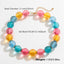 Fashion Simple Transparent Mixed Color Large Acrylic Beads Necklace