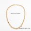 Heart Pendant Semi-precious Stone Color Long Necklace