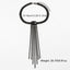 Black Romantic Multi-row Tassel Temperament Necklace