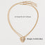 Temperament Letter Necklace