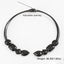 Black Romantic Multi-row Tassel Temperament Necklace