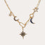 Fashion Ocean Moon Necklace