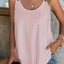 Eyelet Strappy Scoop-Neck Tank Top