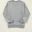 Red Solid Classic Crewneck Pullover Sweatshirt