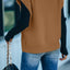 Brown V-Neck Twist Knitted Vest Sweater