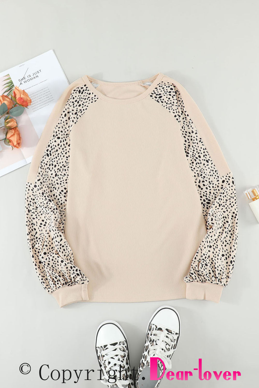 Leopard Print Pullover Top