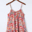 Multicolor Spaghetti Straps Floral Print Sleeveless Top