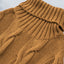 Cuddle Weather Cable Knit Handmade Turtleneck Sweater