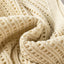 Apricot Open Knit Bracelet Sleeve Sweater